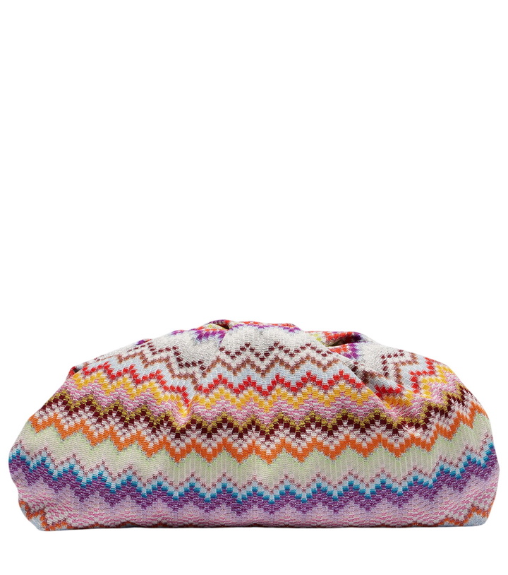 Photo: Missoni Zigzag Large jacquard clutch