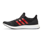 adidas Originals Black and Red Ren Zhe Edition UltraBoost Sneakers