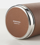 Giobagnara Ocean steel and leather bottle cooler