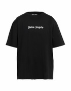 Palm Angels Mens T-shirt in Black