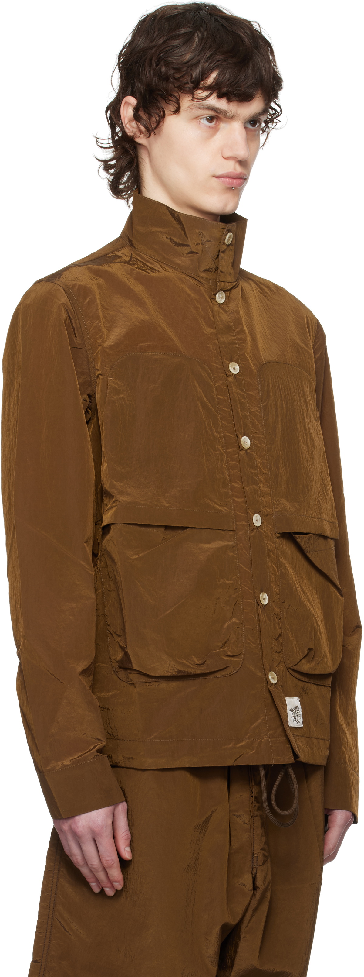 RANRA Brown Epitome Shirt