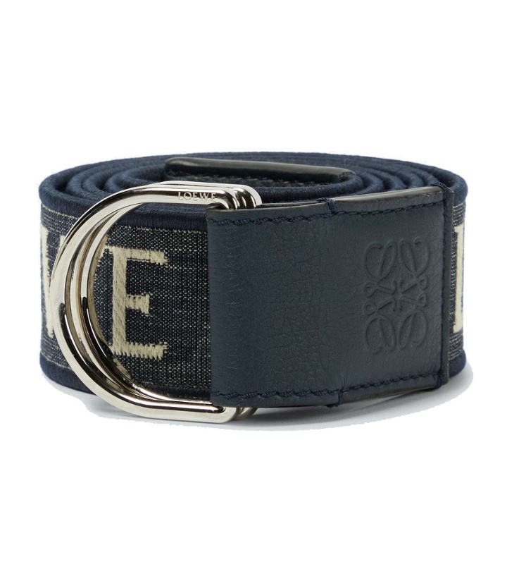 Photo: Loewe - Logo leather belt