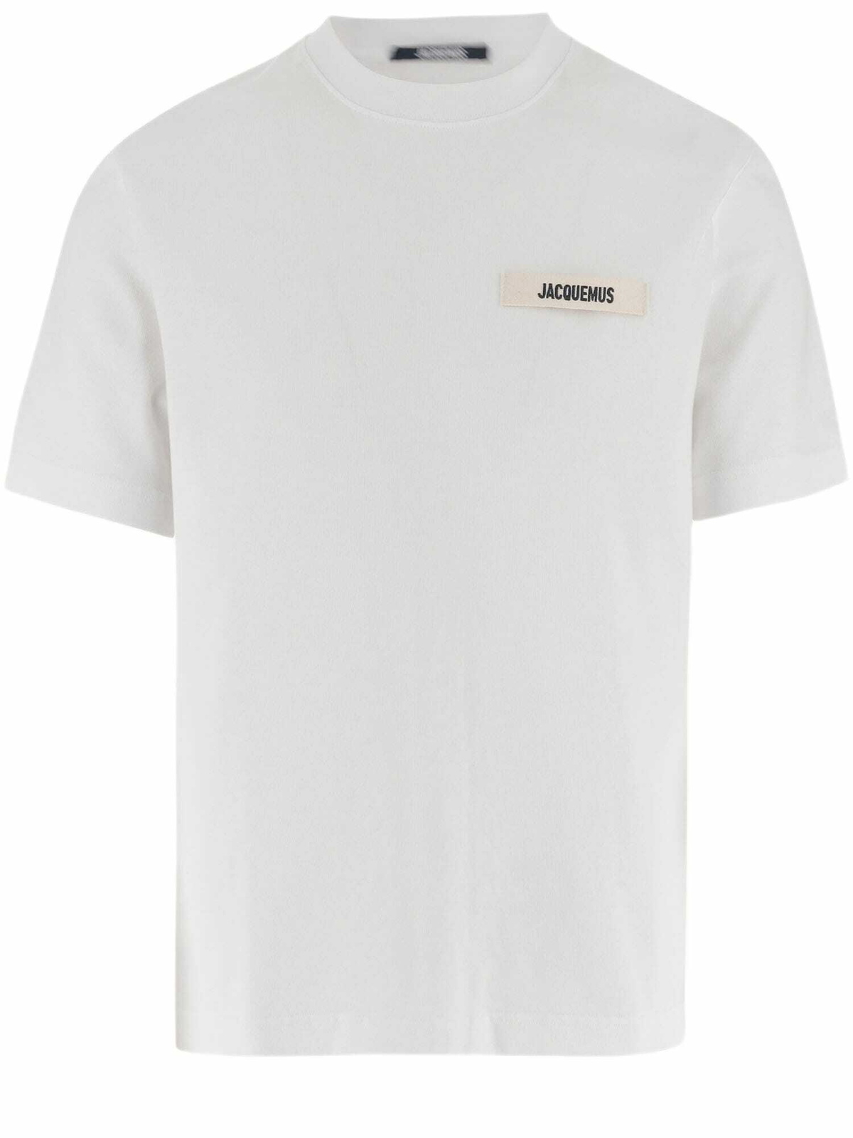Jacquemus Men's Long Sleeve Classic Logo T-Shirt in Grey