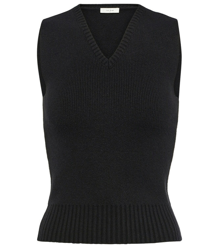 Photo: The Row Comi cashmere vest
