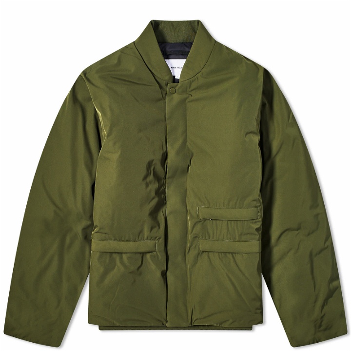 Photo: Norse Projects Men's Ryan Military Bomber Jacket in Army Green