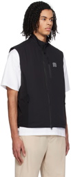 Manors Golf Black Course Vest