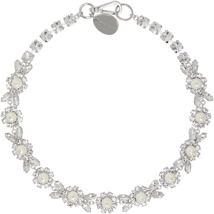 Photo: Simone Rocha Silver Daisy Floret Necklace