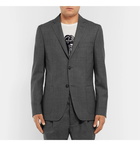 Officine Generale - Grey 375 Slim-Fit Unstructured Wool Suit Jacket - Men - Gray