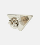 Prada Symbole sterling silver earrings