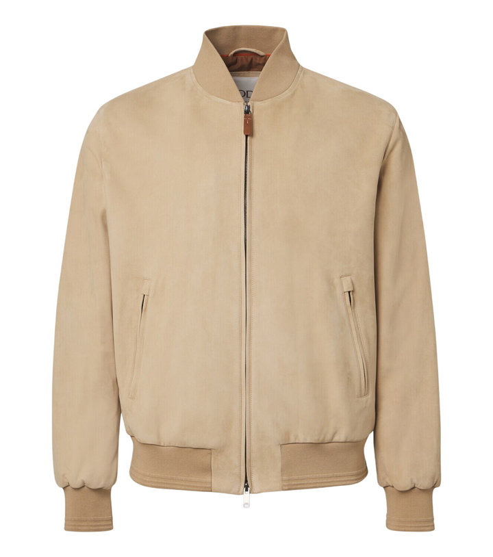 Photo: Tod's Brera suede bomber jacket