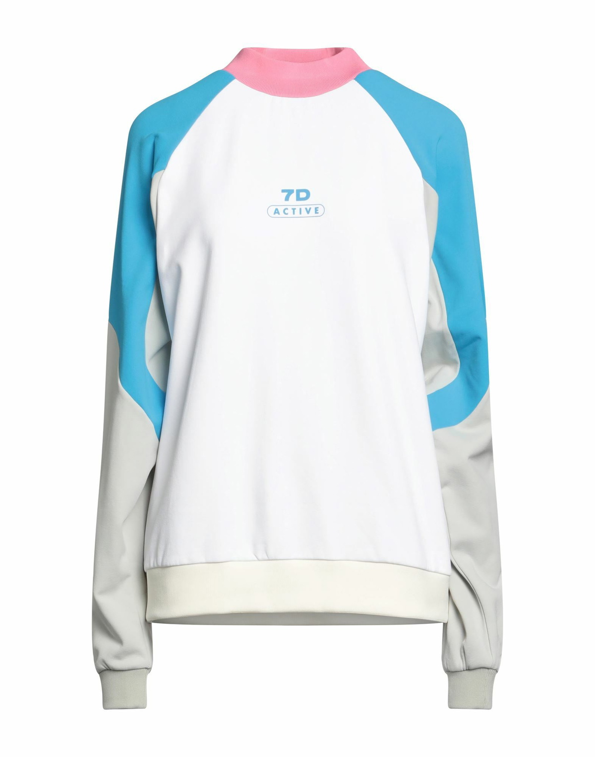 7 Days Active Womens Sweatshirt in White