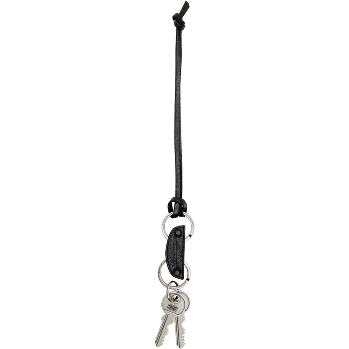 Photo: Balenciaga Black 'Le City Keys' Keychain