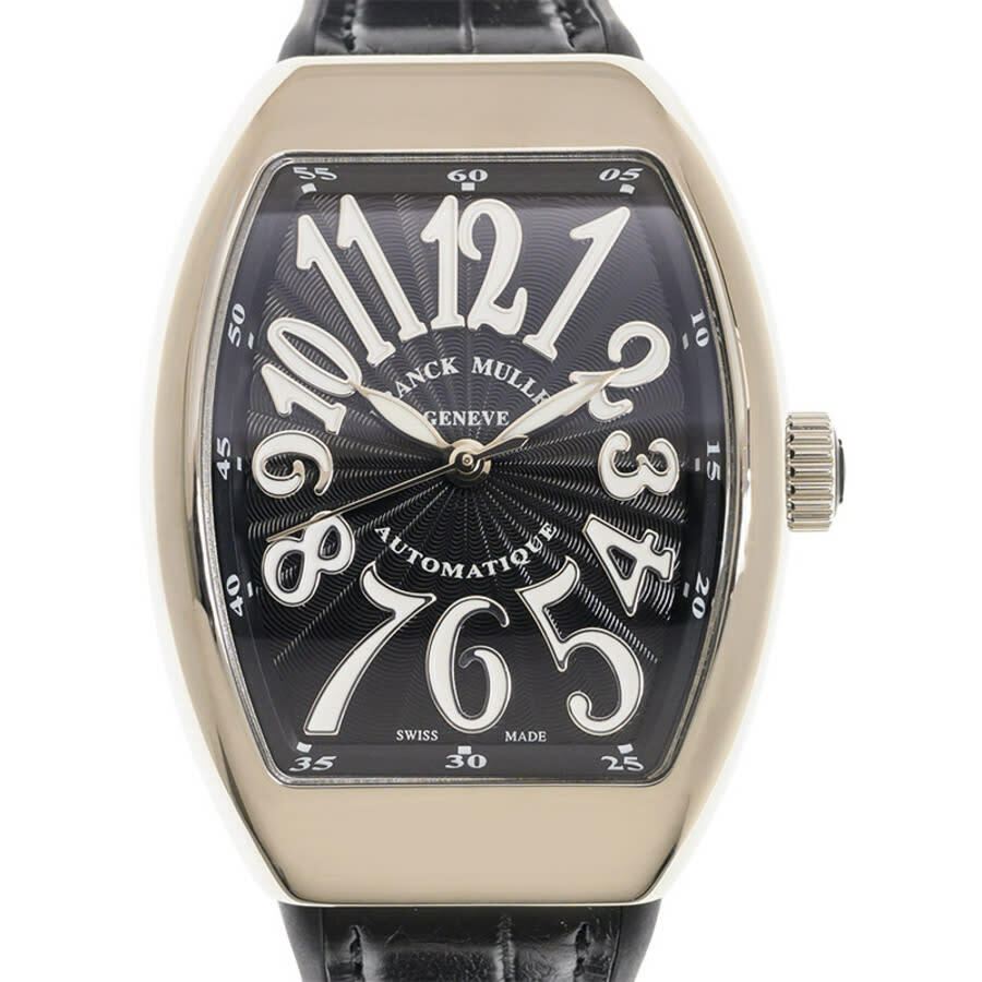 Franck Muller Vanguard Automatic Black Dial Unisex Watch V32SCATFO(ACNR)-BK