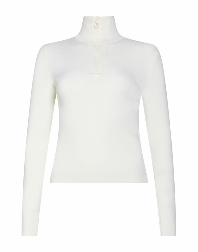 Photo: Courrèges Womens Turtleneck Ivory