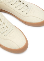 The Row Panelled Canvas Sneakers Ivory