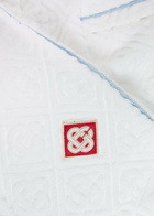 Casablanca Logo-monogrammed Terry Shorts White