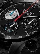 Bremont - Williams Racing WR45 Limited Edition Automatic Chronograph 43mm Stainless Steel and Alcantara Watch, Ref. WR-45-R-S