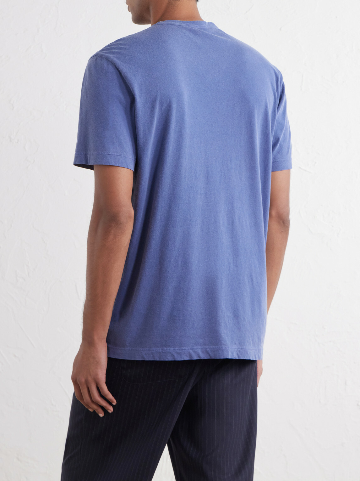 James Perse - Cotton-Jersey T-Shirt - Blue