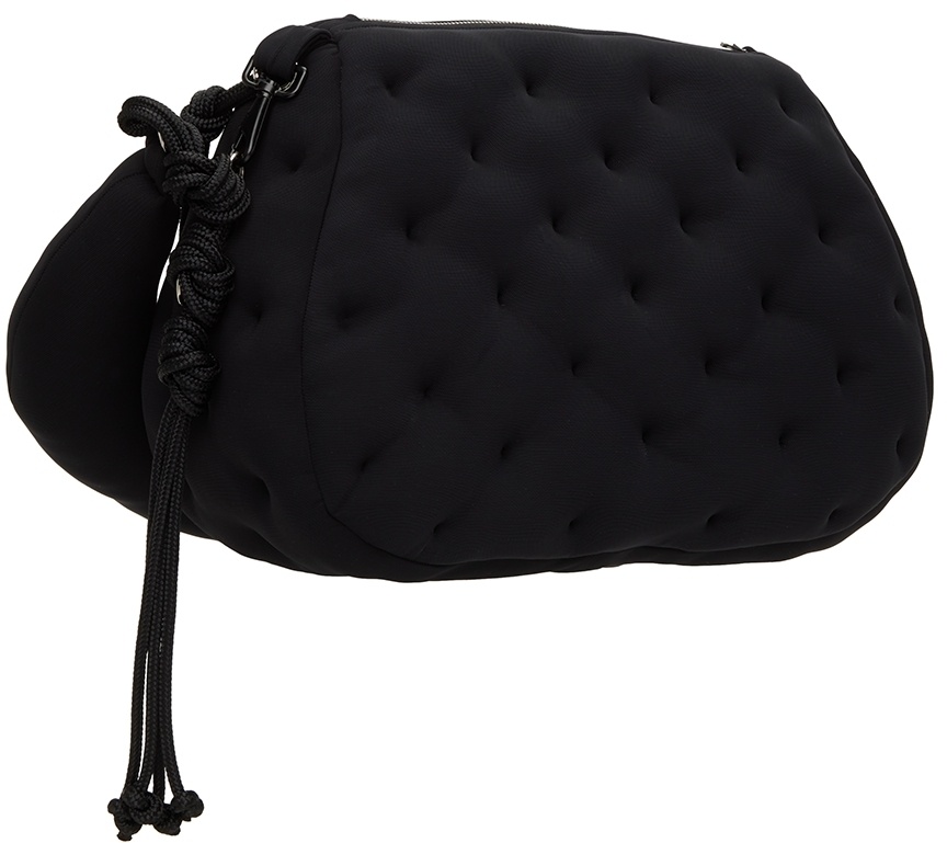 Marshall Columbia Black Large Plush Messenger Bag