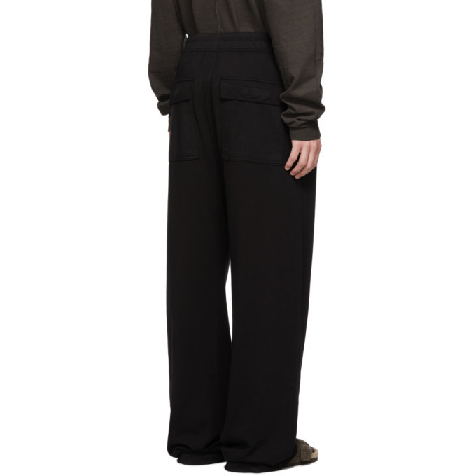 Rick Owens Drkshdw Black Mastodon Drawstring Lounge Pants Rick