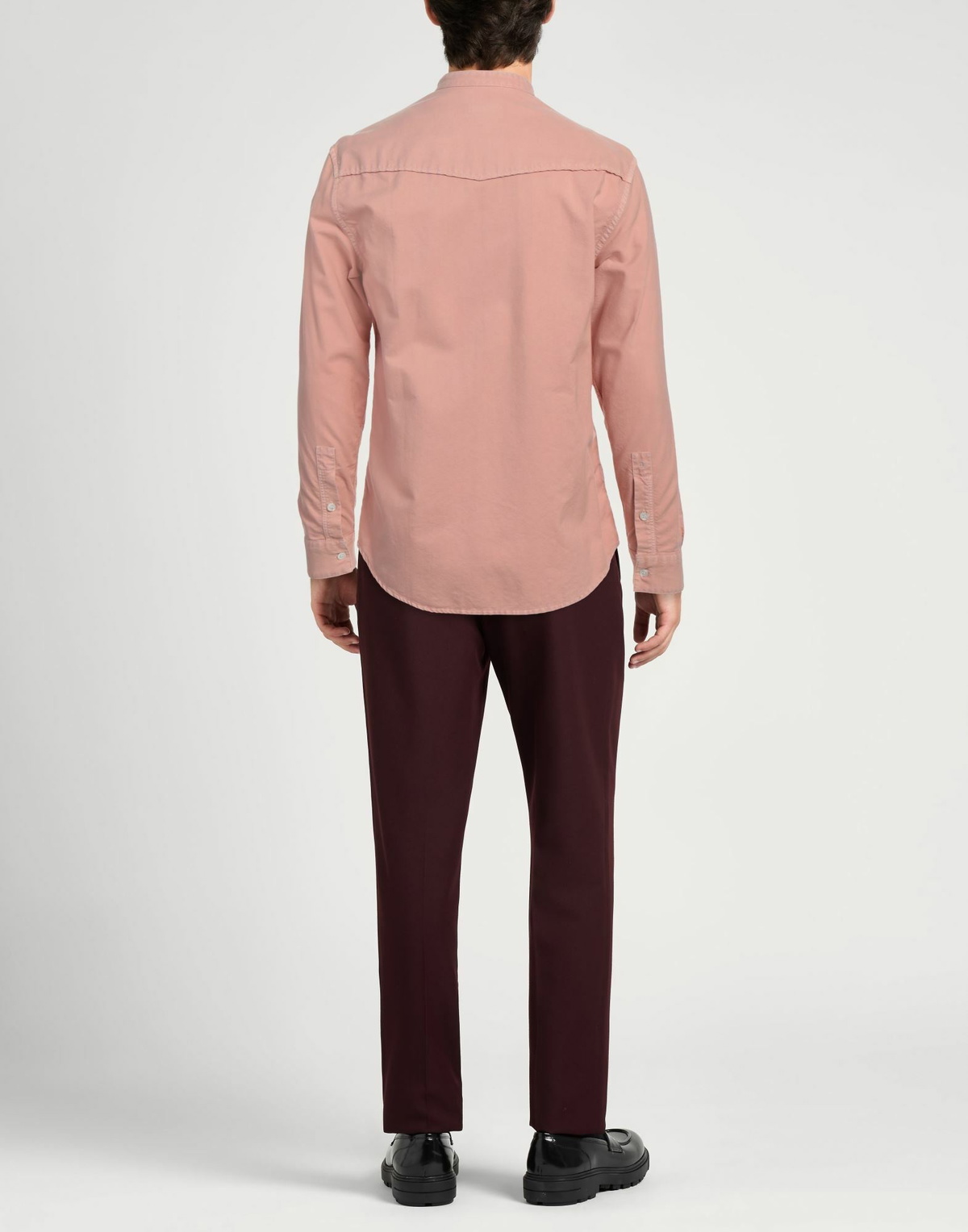 Dondup Mens Shirt in Salmon pink
