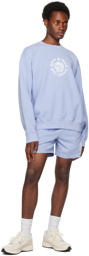 Sporty & Rich Blue 'Monte Carlo' Sweatshirt