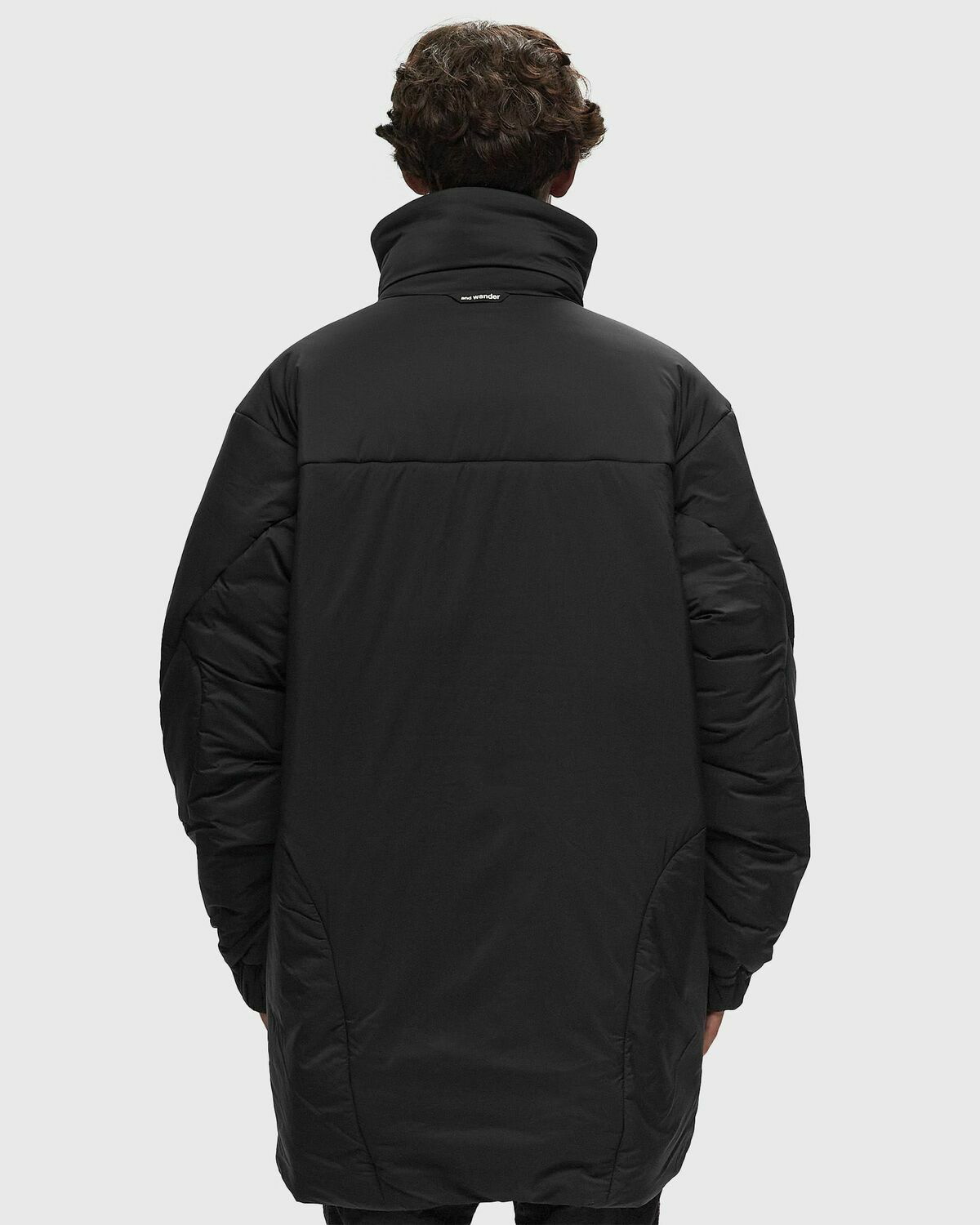 And Wander Top Fleece Coat Black Coats/Parkas and Wander