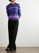 PIACENZA 1733 - Ikat Wool Sweater - Purple