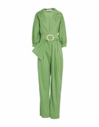 Jijil Womens Jumpsuit in Green