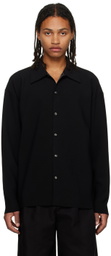Birrot Black Point Collar Shirt