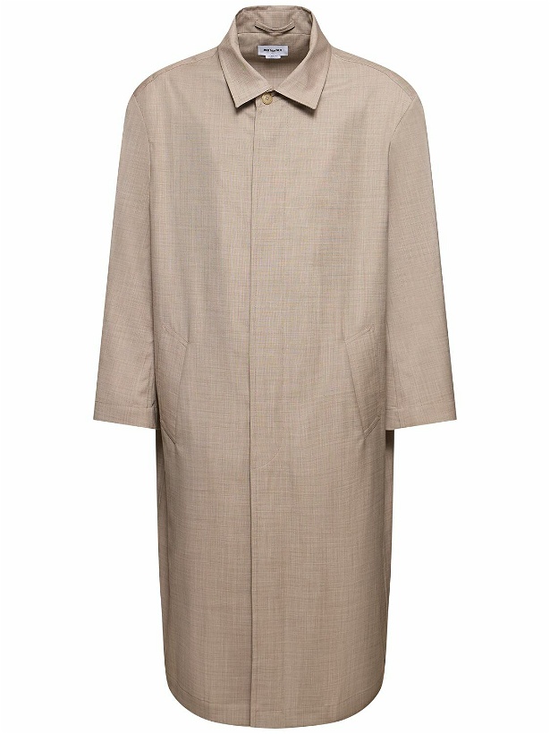 Photo: HED MAYNER Light Cool Wool Trench Coat