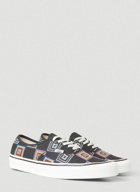UA Authentic 44 DX Granny Check Sneakers in Black