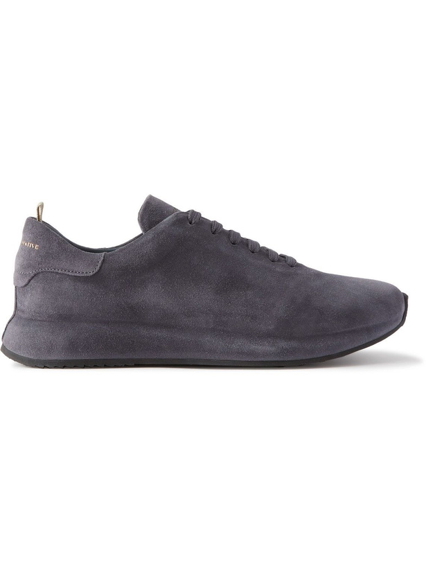 Photo: Officine Creative - Race Suede Sneakers - Blue