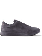 Officine Creative - Race Suede Sneakers - Blue