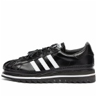 Adidas Clot Superstar By Edison Chen Sneakers in Black/Core White