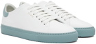 Axel Arigato White & Blue Clean 90 Sneakers