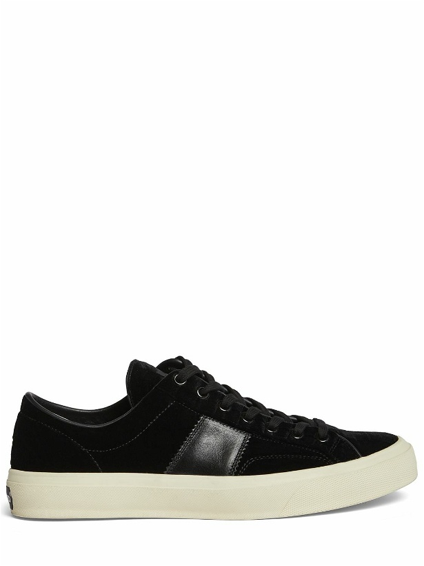 Photo: TOM FORD - Leather Low Top Sneakers