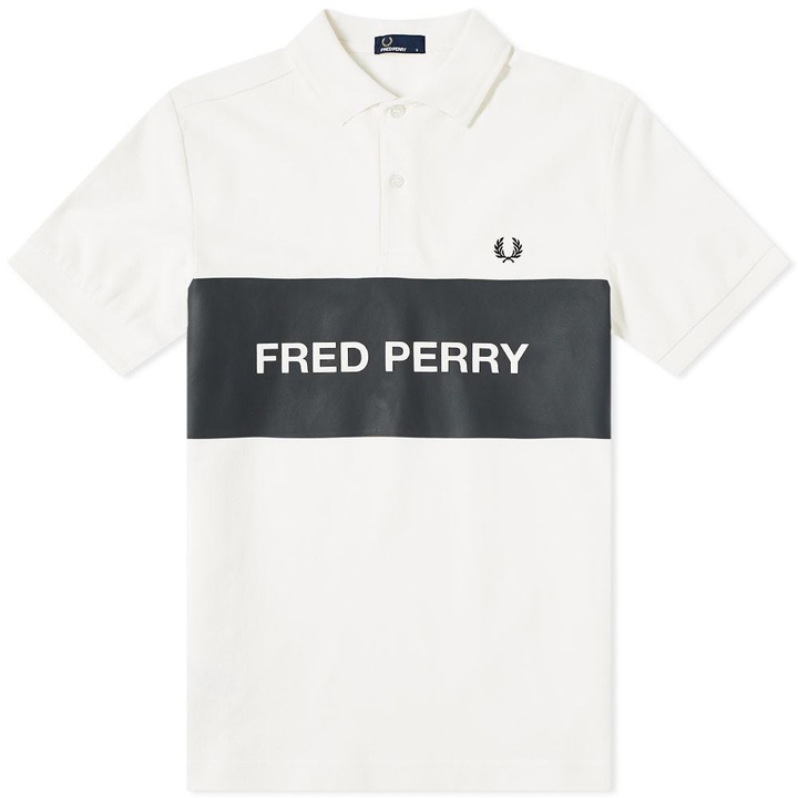 Photo: Fred Perry Authentic Monochrome Panel Polo