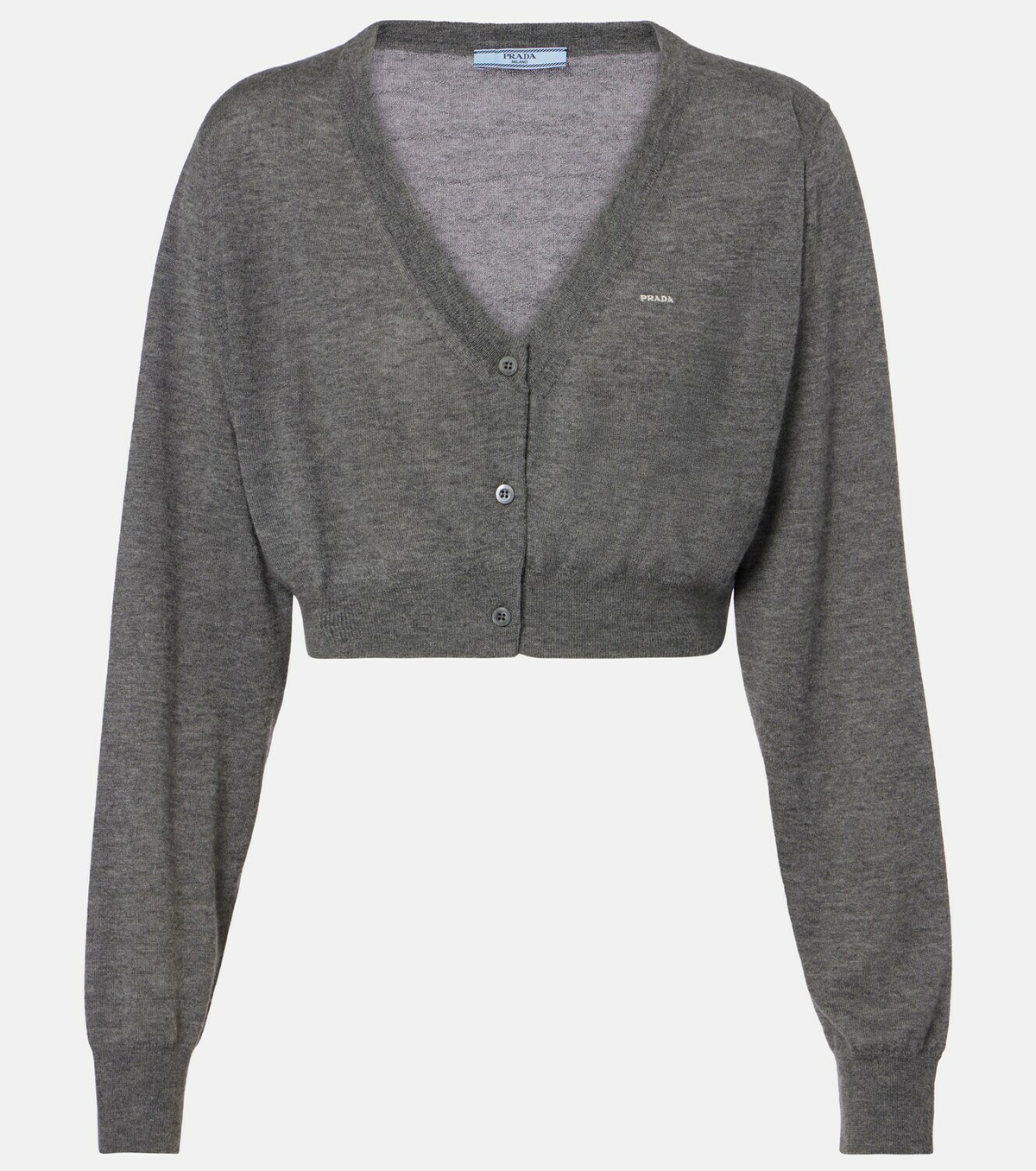 Prada Cropped cashmere cardigan