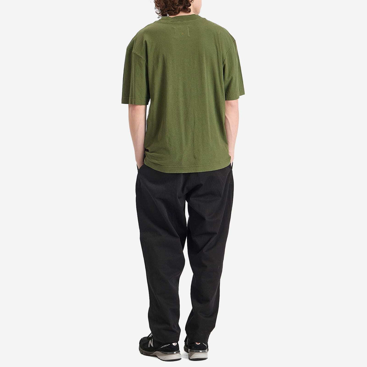 MHL by Margaret Howell Men's Simple T-Shirt in Grass