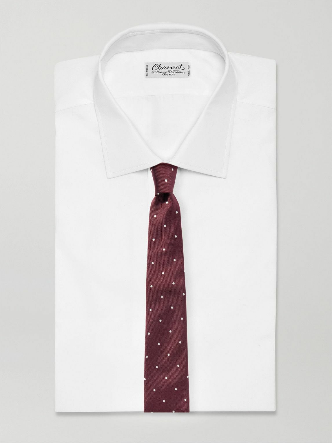 Loro Piana - 8cm Polka-Dot Silk-Twill Tie