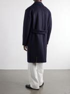 Fortela - Manteco Serwilliam1 Double-Breasted Wool Coat - Blue