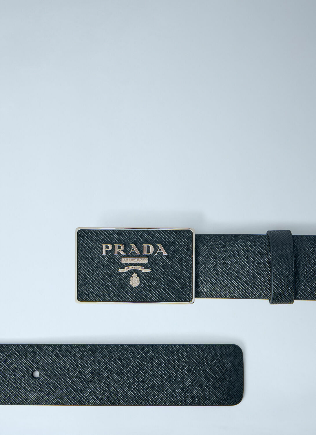 Prada Saffiano Leather Belt