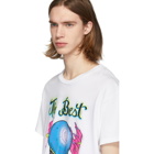 Amiri White The Best Is Yet To Come Crystal Ball T-Shirt