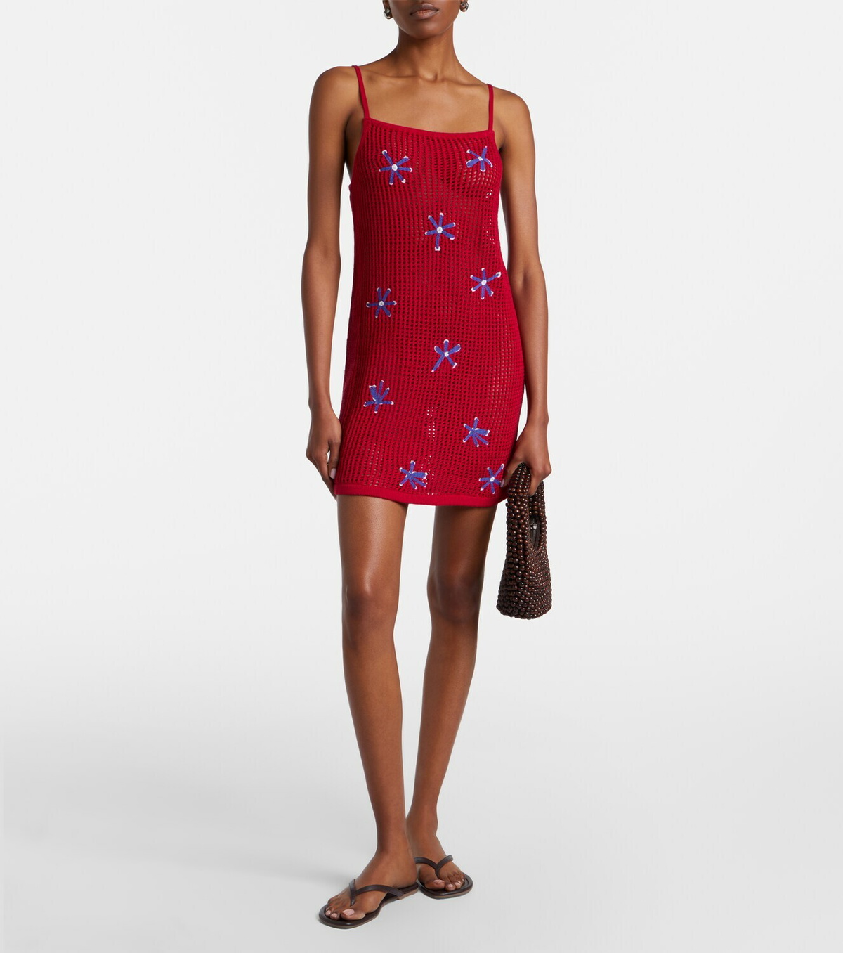 Staud Rio crochet cotton beach dress