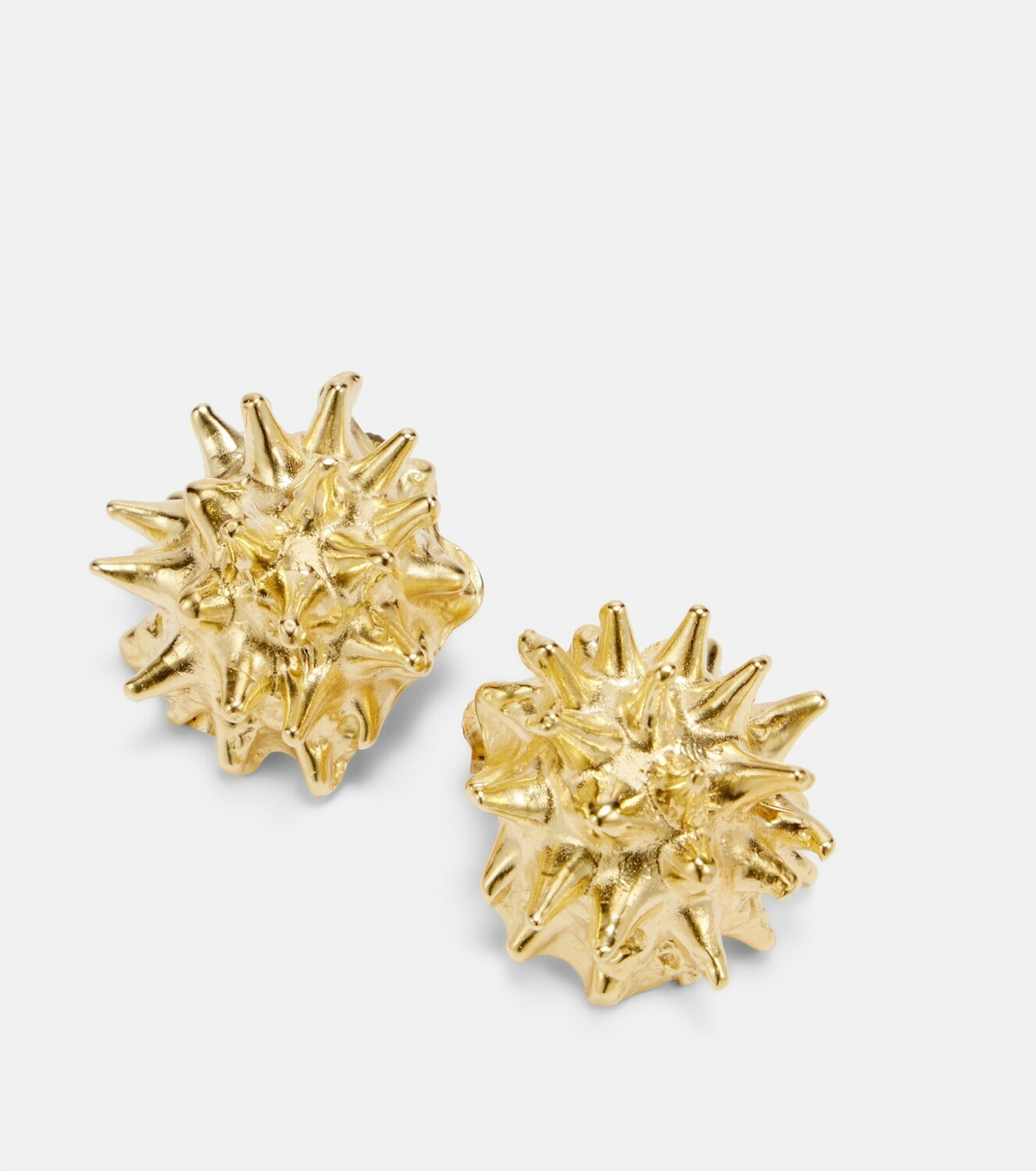 Ysso Sea Urchin 24kt gold-plated earrings