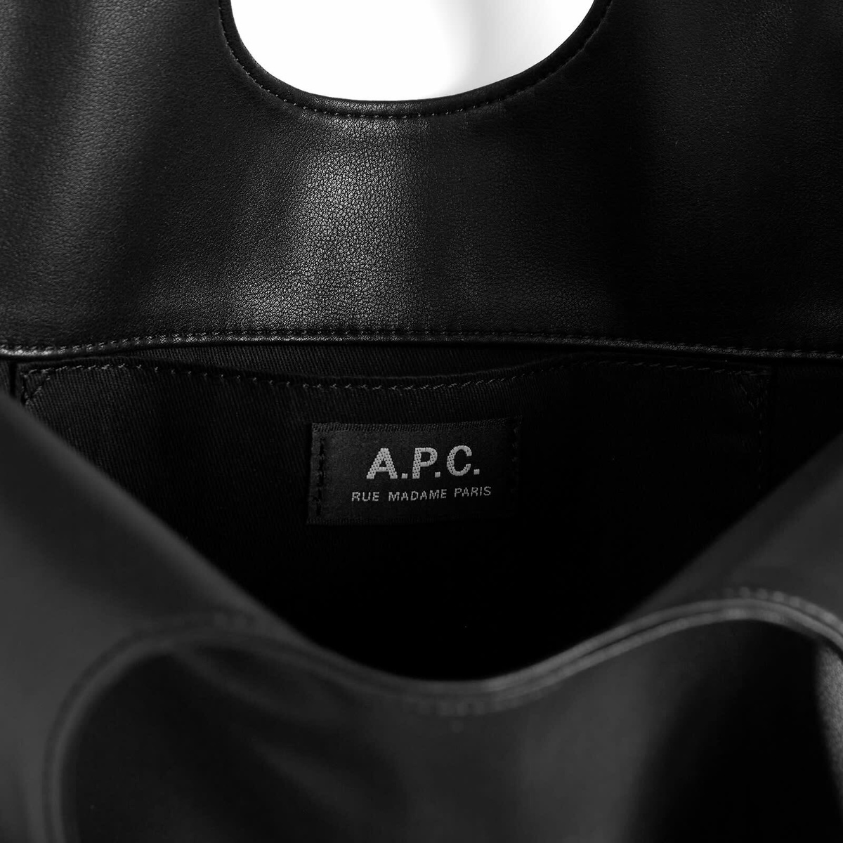 A.P.C. Women's Small Tote Ninon Bag in Black A.P.C.