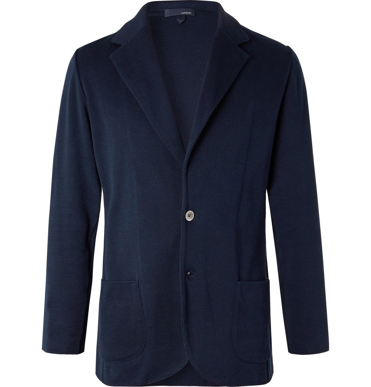 Unstructured cotton outlet blazer