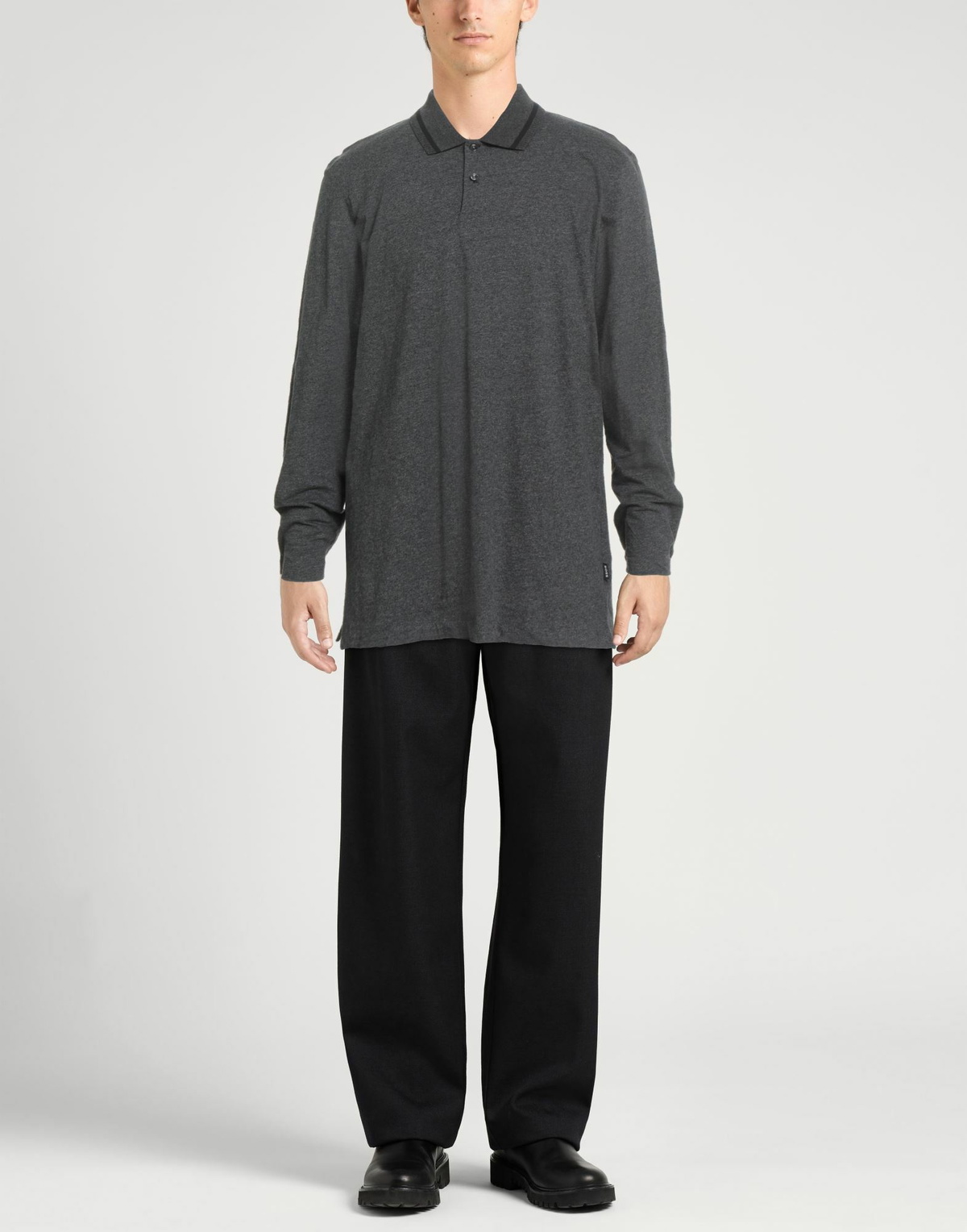 Boss Mens Polo shirt in Charcoal