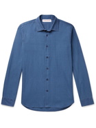 ORLEBAR BROWN - Giles Slim-Fit Washed-Denim Shirt - Blue